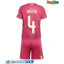 Maglie da calcio Real Madrid Dean Huijsen #4 Terza Maglia Bambino 2026-27 Manica Corta + Pantaloni corti)